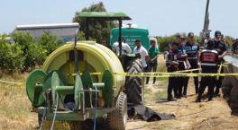 Traktör ile ilaç tankının arasında kıyafetleri dolandı! 15 yaşındaki kızın feci ölümü