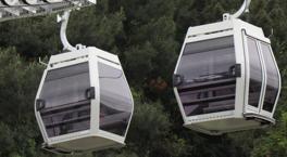 Yer: Sakarya! Bir süre önce hizmete açılan teleferik mühürlendi