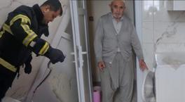 Evde yılan kabusu! Çamaşır makinesinden çıkarıldı