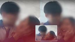 Skandal görüntü öğretmeni yaktı! İnternette hızla yayıldı: Öğrencisi 'hava atmak için' paylaştı