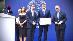 TFF Yönetim Kurulu Üyesi Üçdan'a İtalya'nın Yıldız Şövalyesi nişanı verildi