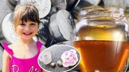 Oyuncaktaki düğme pili yutunca olanlar oldu! 10 dakikada bir yediği bal hayatını kurtardı