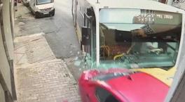 Suspected drowsy driving! IETT bus terror attack