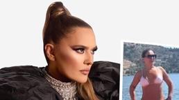 11 kilo vermişti! Demet Akalın'dan bikinili paylaşım