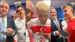 Cumhurbaşkanı Erdoğan'dan Milli Takım'a tebrik telefonu!