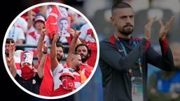 Merih Demiral is not alone! Turkish fans cheer loudly in match against Netherlands