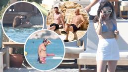 Bodrum ve Çeşme'den renkli manzaralar! Ünlüler soluğu tatilde aldı