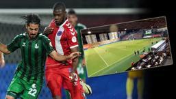 1. Lig'de sezonun açılış maçında canlı yayın aksaklığı! Cep telefonu ile yayınlandı