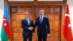 Bakan Fidan, Azeri mevkidaşıyla Ankara'da görüştü