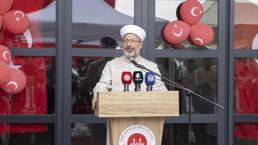 Diyanet İşleri Başkanı Erbaş, Tunceli'de Kur'an kursu ve müftülük binası açılışına katıldı