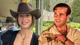 Serenay Sarıkaya ve Mert Demir aşka geldi! Kucağına alıp poz verdi