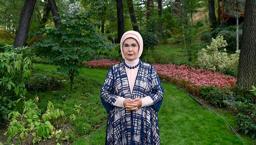 Emine Erdoğan'dan Kiev'deki 4. Lider Eşleri Zirvesi'ne video mesaj