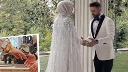 Kadir Ezildi sosyal medya hesabından şaşaalı yeni nişan videosunu paylaştı! Kadir Ezildi'ye sarı bez taktılar