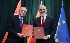 Cumhurbaşkanı Erdoğan Arnavutluk'ta! 'Gazze tüm insanlığın ortak utancı'