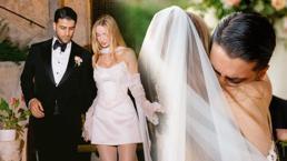 Reynmen ve Emire Cansu Kurtaran İtalya'da evlenmişti Yeni düğün fotoğrafları geldi