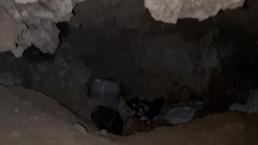 MSB görüntüleri paylaştı! Bir mağara daha teröristlerden temizlendi