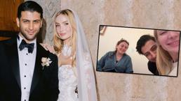 İtalya'da evlenen Reynmen, düğüne gelemeyen ablasına sürpriz yaptı!