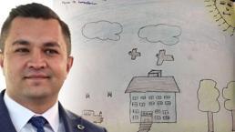 Köy okulunda resmettiği hayalini 25 yaşında gerçekleştirdi! Hikayesi ilham oldu