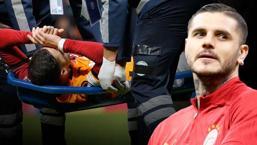 Galatasaray'da Mauro Icardi'nin ön çapraz bağının koptuğu açıklandı! İşte sakatlık süresi