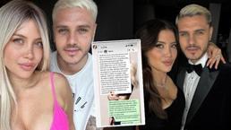 Wanda Nara'dan Icardi'ye geçmiş olsun mesajı! Sosyal medyadan paylaştı