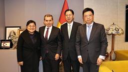 Çin Büyükelçilik Heyeti, Galatasaray Kulübü'nü ziyaret etti!