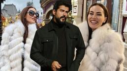 Fahriye Evcen Moskova soğuğunda aşka geldi! Eşini kalp emojisiyle paylaştı