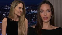 Uzun aradan sonra programa katıldı! Angelina Jolie çıplak ayakla çıktı