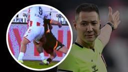 Turgut Doman'ın kararı VAR'da değişmedi! Galatasaray'dan Barış Alper Yılmaz tepkisi: İnsanlığa sığmayan faul