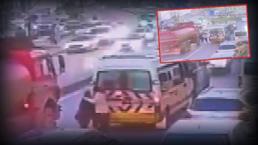 Gaziosmanpaşa’da su tankeri sürücüsü 15 yaşındaki Asel'e çarpıp kaçtı! O anlar anbean kaydedildi