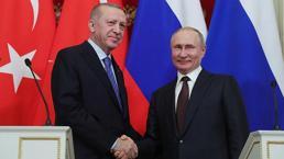 Rusya Devlet Başkanı Putin, Cumhurbaşkanı Erdoğan'ın yeni yılını kutladı