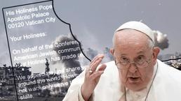 ABD'li Yahudi lobisinden Papa'ya İsrail mektubu: 'Kışkırtıcı açıklamalardan kaçının'