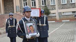 Pençe-Kilit Operasyonu bölgesinde kalp krizi geçiren güvenlik korucusu toprağa verildi