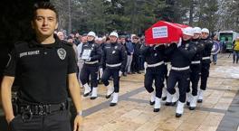 Kazada ölen polis memuruna son veda! Kahreden detay ortaya çıktı