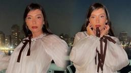 Neslihan Atagül'den anlamlı hareket! Röportaj öncesi dua etti