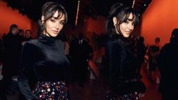 Milano'yu salladı! Hande Erçel ve Donatella Versace aynı karede