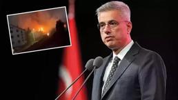 ¡El Ministro Memişoğlu anunció! Tomamos medidas con urgencia para el fuego en K.Makedonia