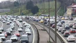 İstanbul'da Ramazan Bayramı'nın birinci günü trafik yoğunluğu! Yüzde 89'a ulaştı