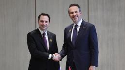 Bakan Bayraktar, Romanya Enerji Bakanı Burduja ile görüştü