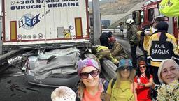 ¡Fueron a la muerte a 140 kilómetros! Detalles en el terrible accidente donde 4 personas murieron en Estambul