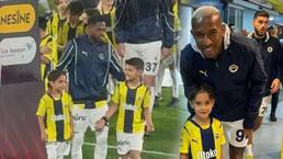 Fred ile sahaya geldi, Talisca ile poz verdi! Ünlü ismin oğlu olduğu ortaya çıktı