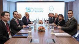 Meclis Başkanı Kurtulmuş, Mısır Temsilciler Meclisi Başkanı Gebali ile görüştü