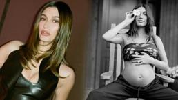 Doğum kilolarından kurtuldu! Hailey Baldwin Bieber bikinisiyle poz verdi