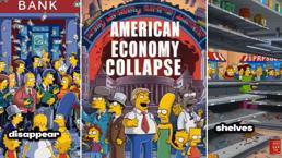 ¿Se hace realidad las profecías 2025 de los Simpson? El colapso económico de Donald Trump en el horizonte