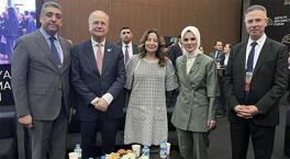 Bakan Göktaş Filistin Başbakanı Mustafa ve eşiyle görüştü