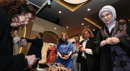 Emine Erdoğan lider eşlerine Anadolu'nun kültürel mirasını tanıttı