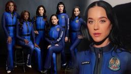 Katy Perry uzaya gitti! 10 dakikalık yolculuk sonrası dönünce toprağı öptü