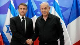 Netanyahu, Filistin'i tanıyabileceklerini duyuran Macron ile telefonda görüştü