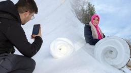 İnsan eli değmemiş bölgede! Amasya'da ikinci kez görüldü, şaşkına çevirdi