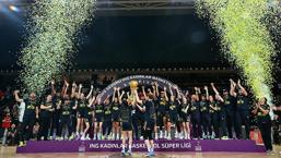 Kadınlar Basketbol Süper Ligi'nde şampiyon Fenerbahçe!