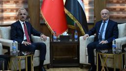 El ministro Uraloğlu se reunió con el ministro de Transporte Sirio Bedir